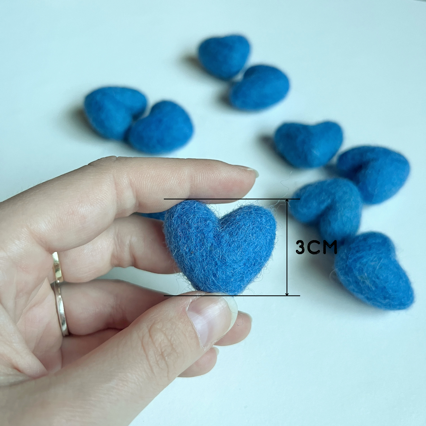 Valentine Add-on heart Blue