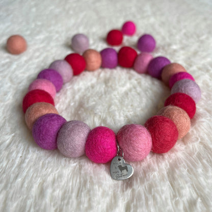 Dog Pom Pom Necklace - ChiaPig