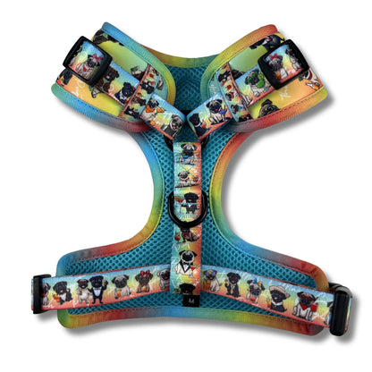 Dog Adjustable Harness - Oh My Pug!