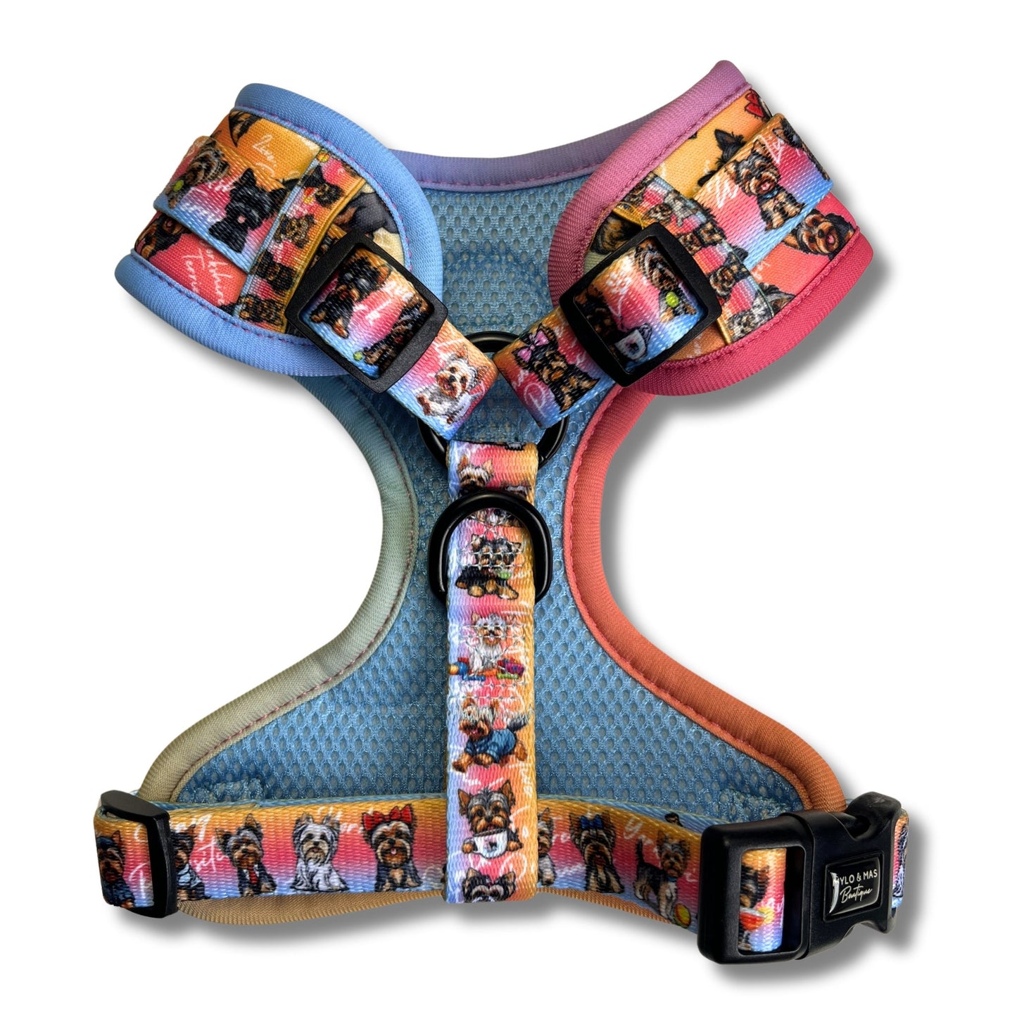 Dog Adjustable Harness - Oh My Yorkie!