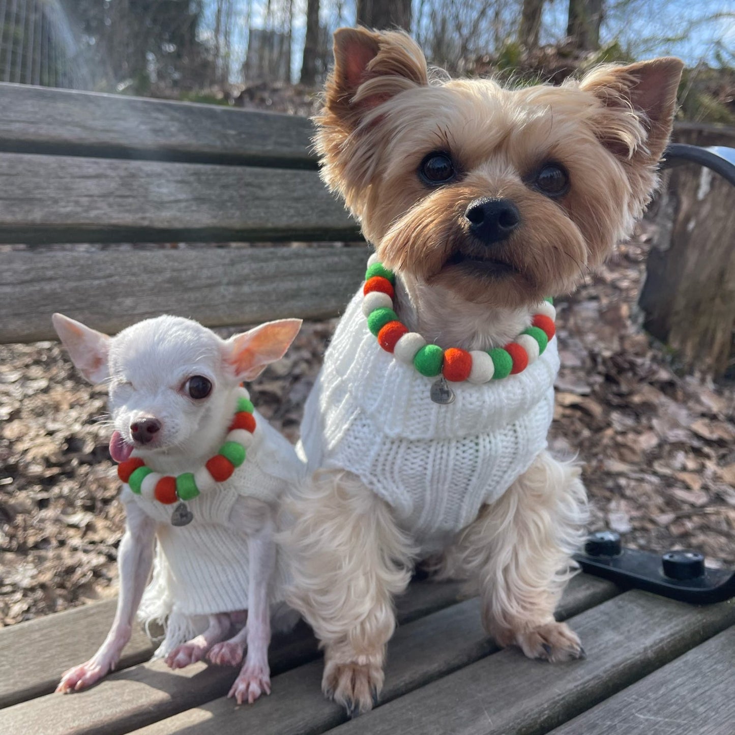 Dog Pom Pom Necklace - Legends of Éire