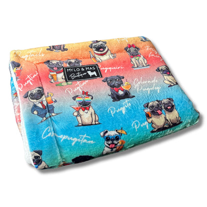 Dog Blanket - Oh My Pug!