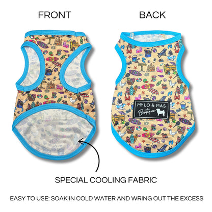 Dog Cooling Vest - Sun of a Beach