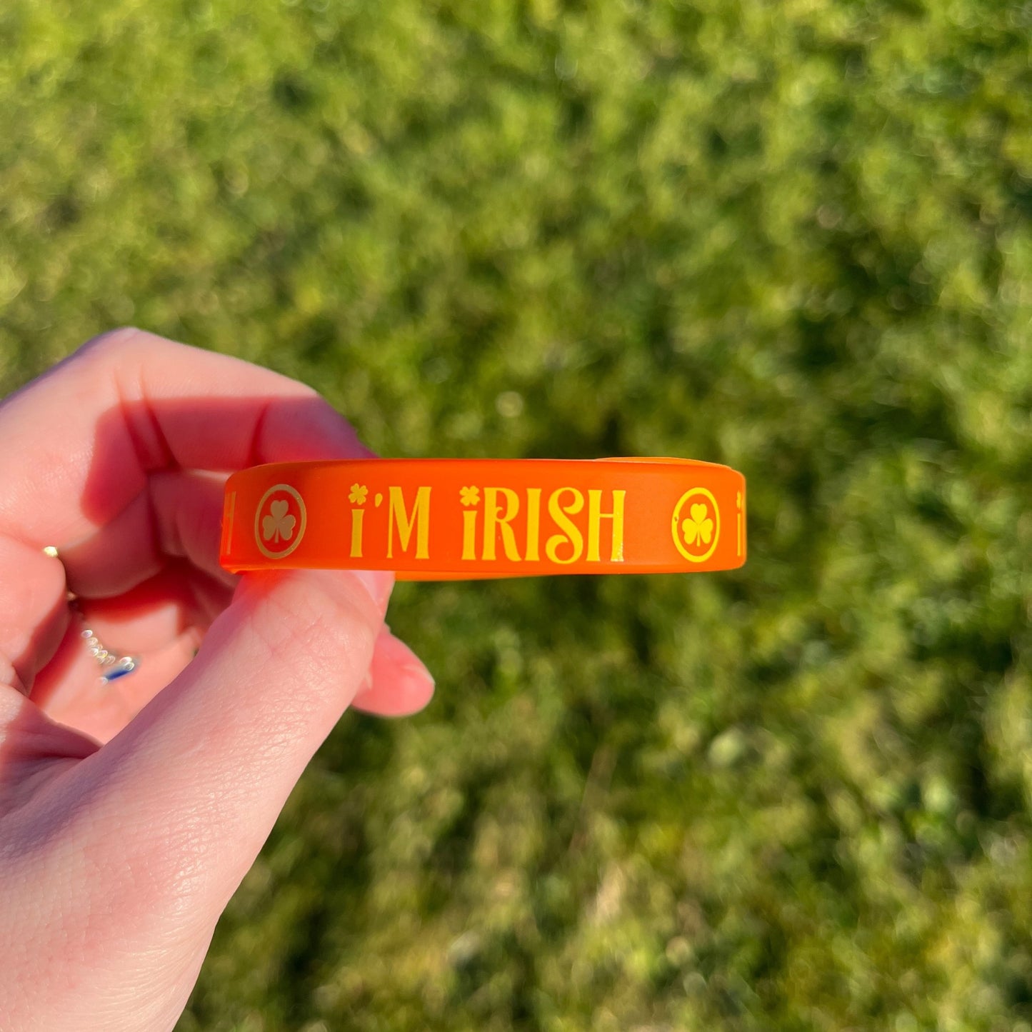 Human St. Patrick's Day Wristbands