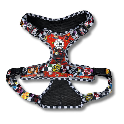 Mighty Hounds™ XL Dog Harness - Bone Jovie