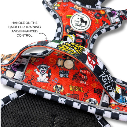 Mighty Hounds™ XL Dog Harness - Bone Jovie